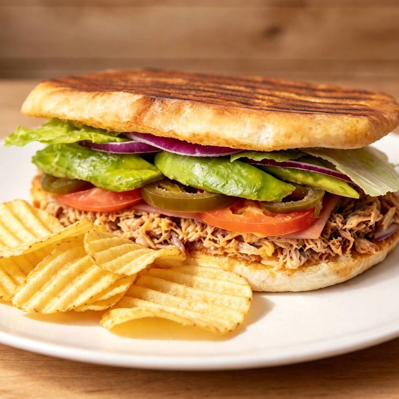 TORTA DE COCHINITA CON PAPAS