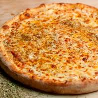 Mussarela, parmesão e catupiry.