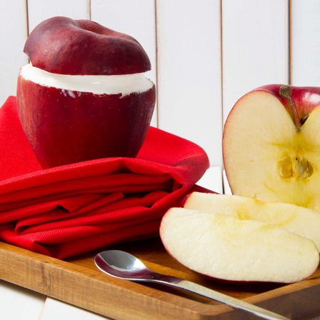 Cáscara Helado Manzana Roja