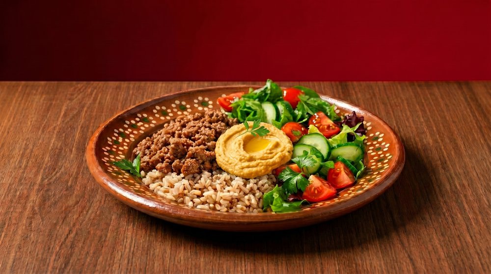 Plato Saludable con Carne