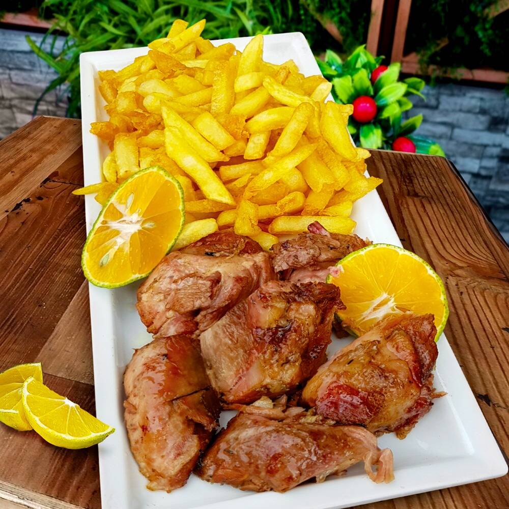 Costilla con Papas