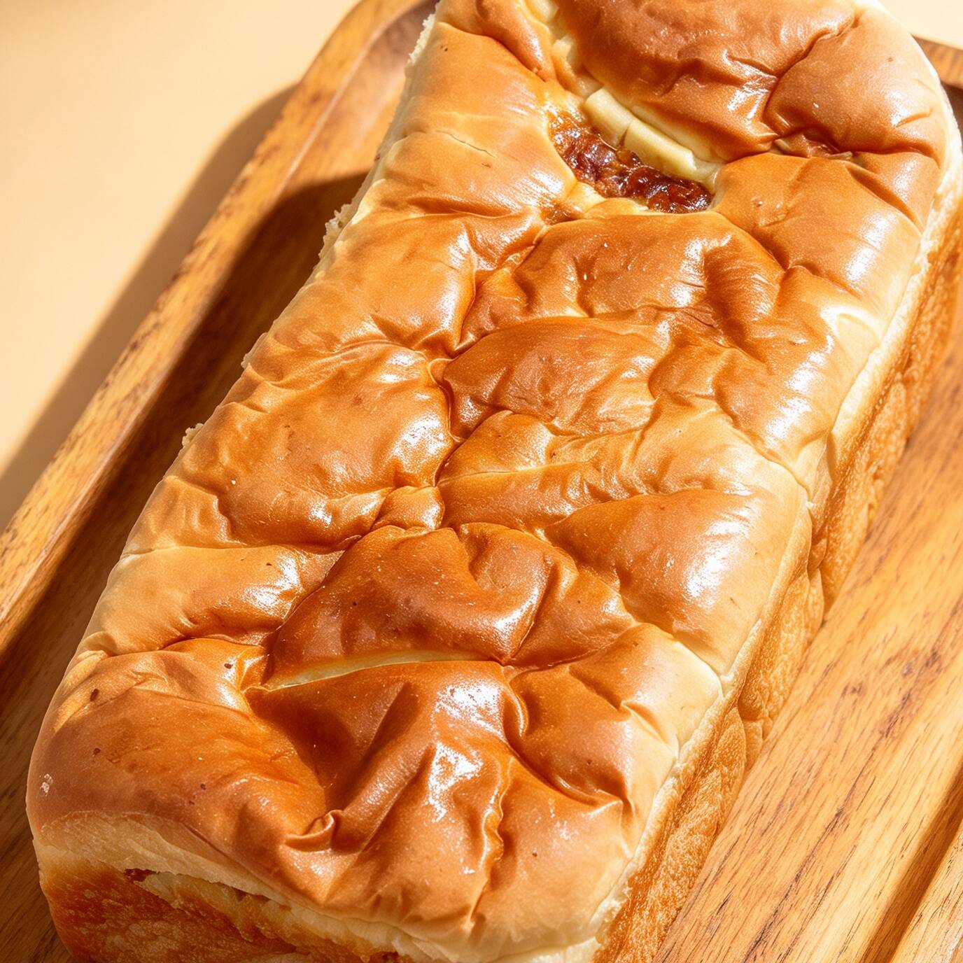 Pan Relleno de Quesocrema con Chiverre