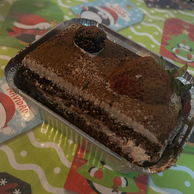 Rebanada de Pastel de Chocolate