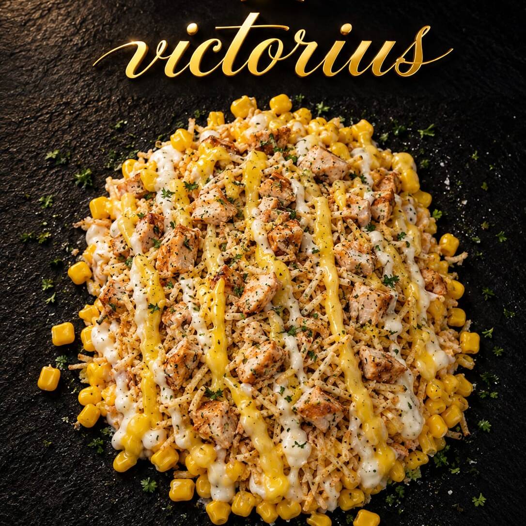 Mazorca desgranada con pollo