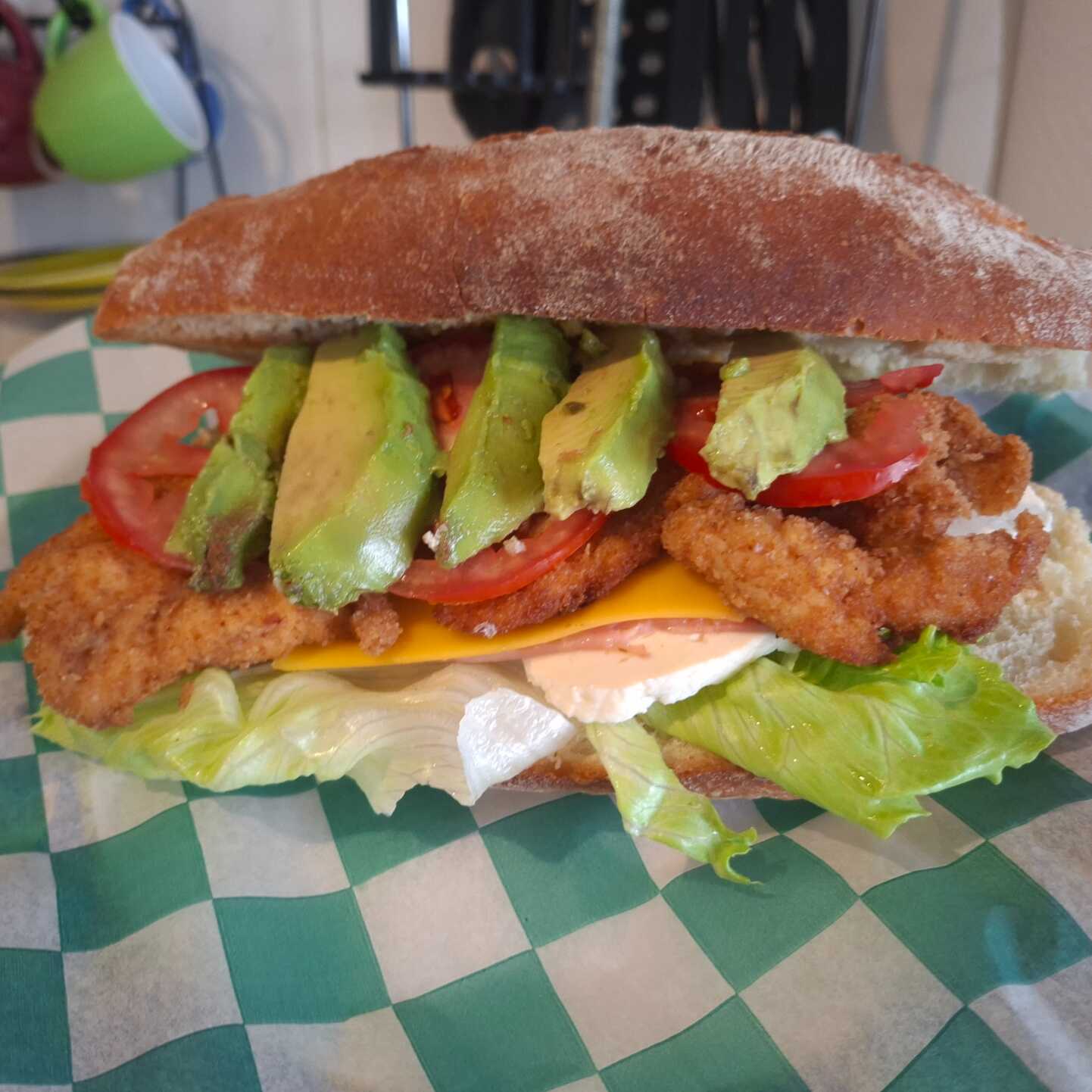 Megatorta Milanesa de Pollo