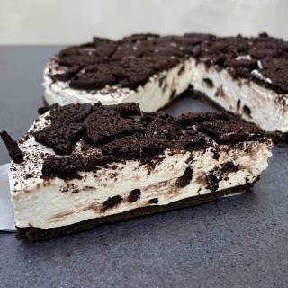 Rebanada de Pay de Oreo