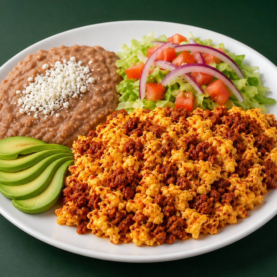 Huevos con Chorizo