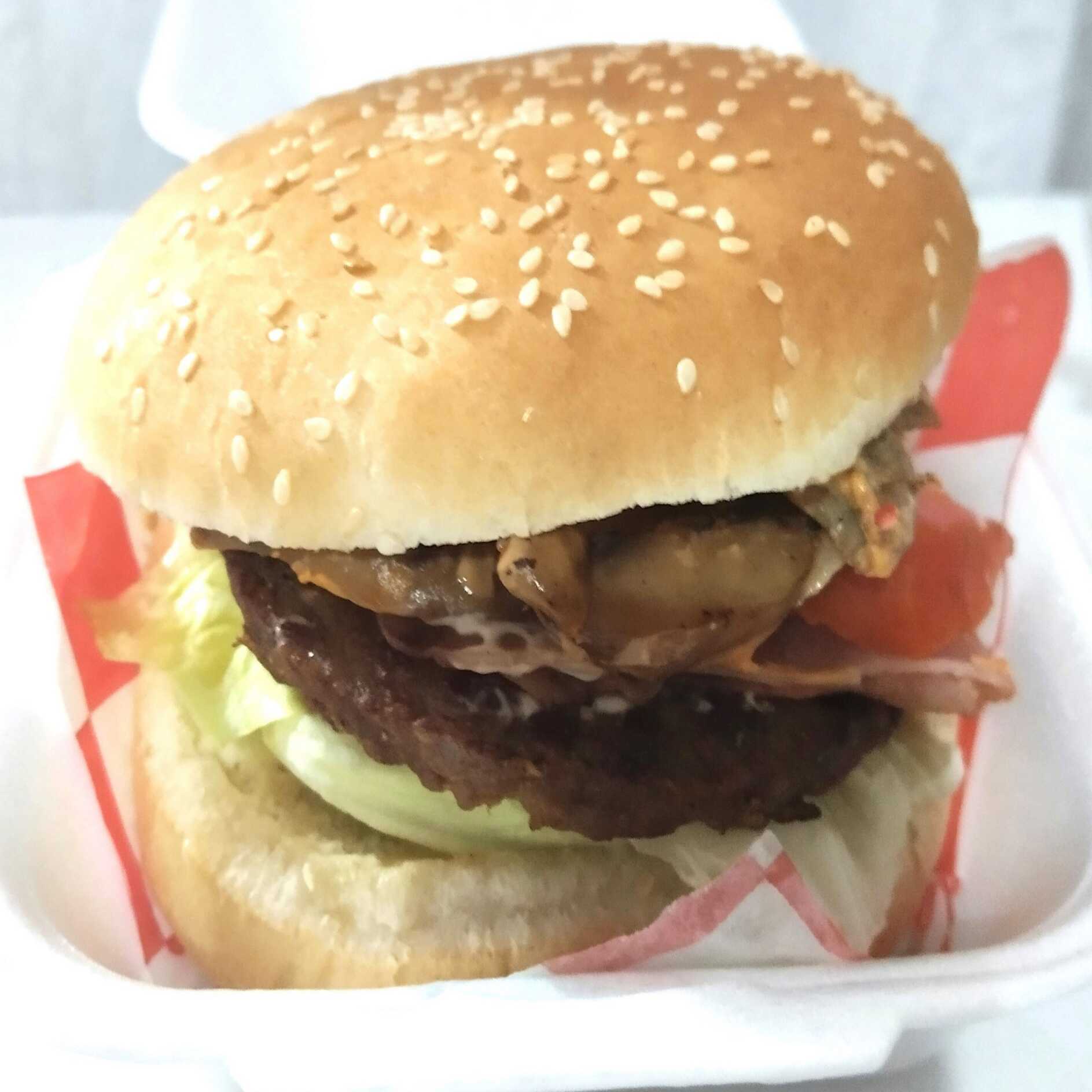 Hamburguesa con Champiñones