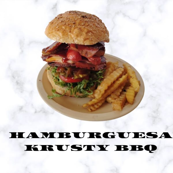 HAMBURGUESAS KRUSTY BBQ