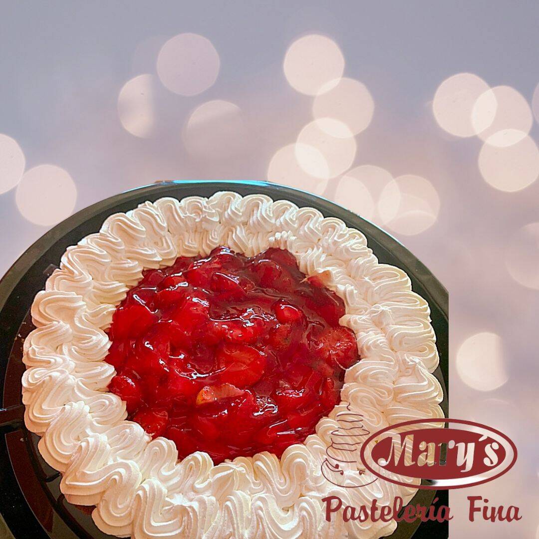 Pay de Queso con Fresa