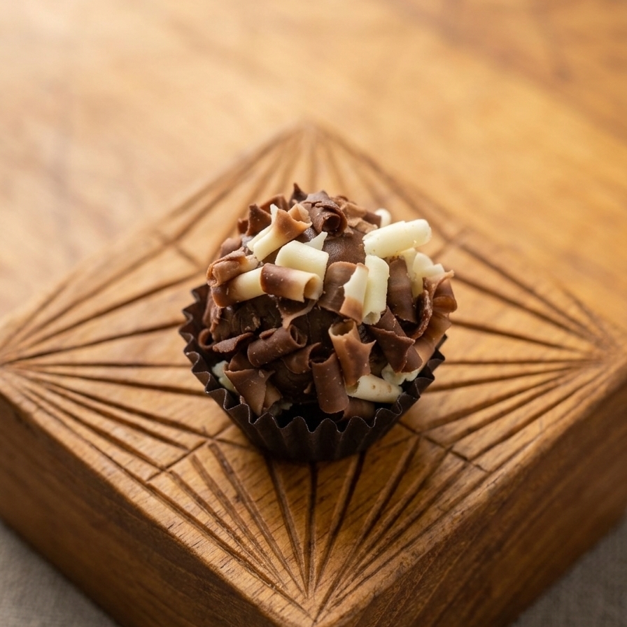 Brigadeiro belga raspa de chocolate branco e preto callebaultb1 unidade