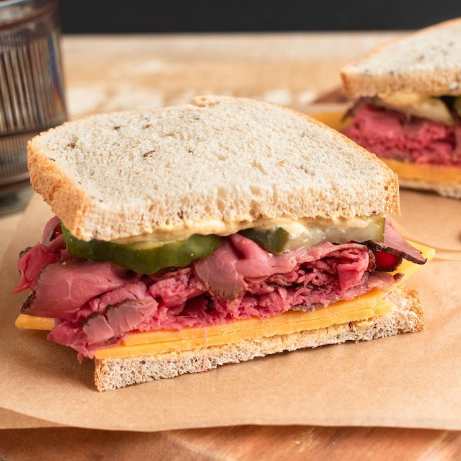 Sandwich roast beef
