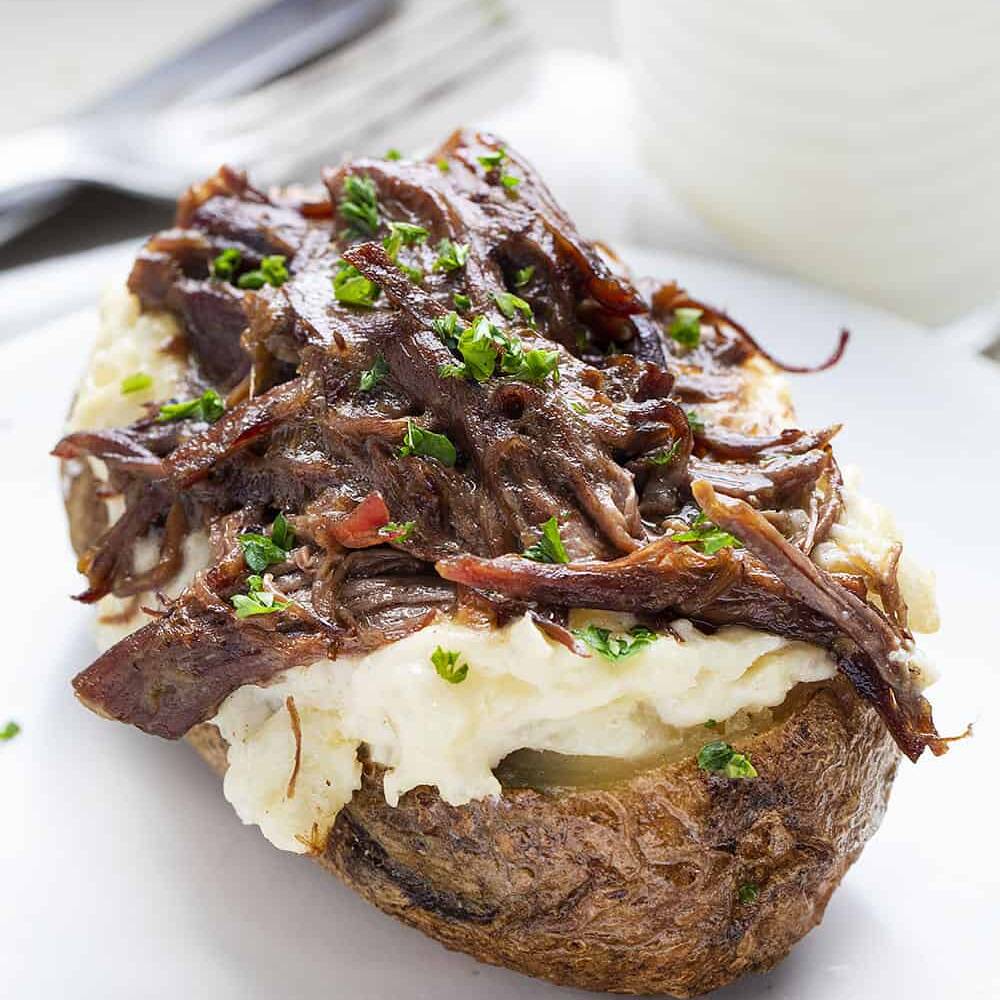 PAPA RELLENA DE ARRACHERA
