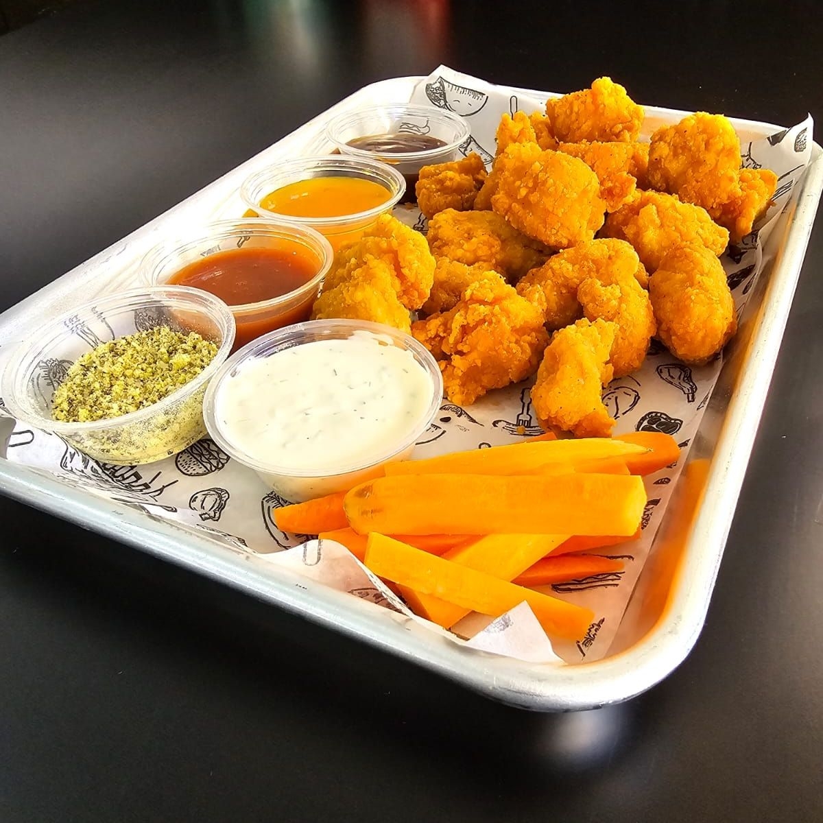 Boneles y Papas Fritas
