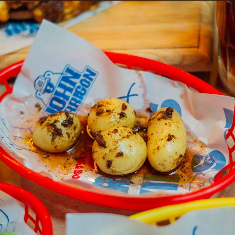 Papas Cambray al Chimichurri