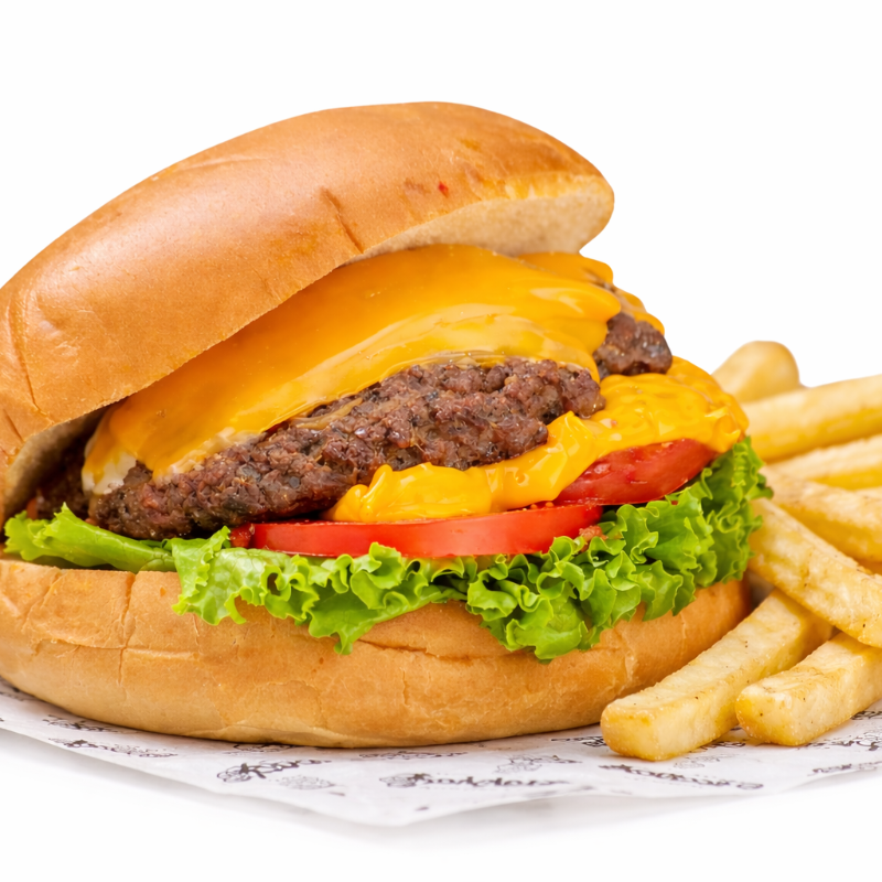 Burger Sencilla + Papas Grandes