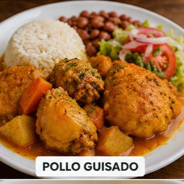 pollo guisado