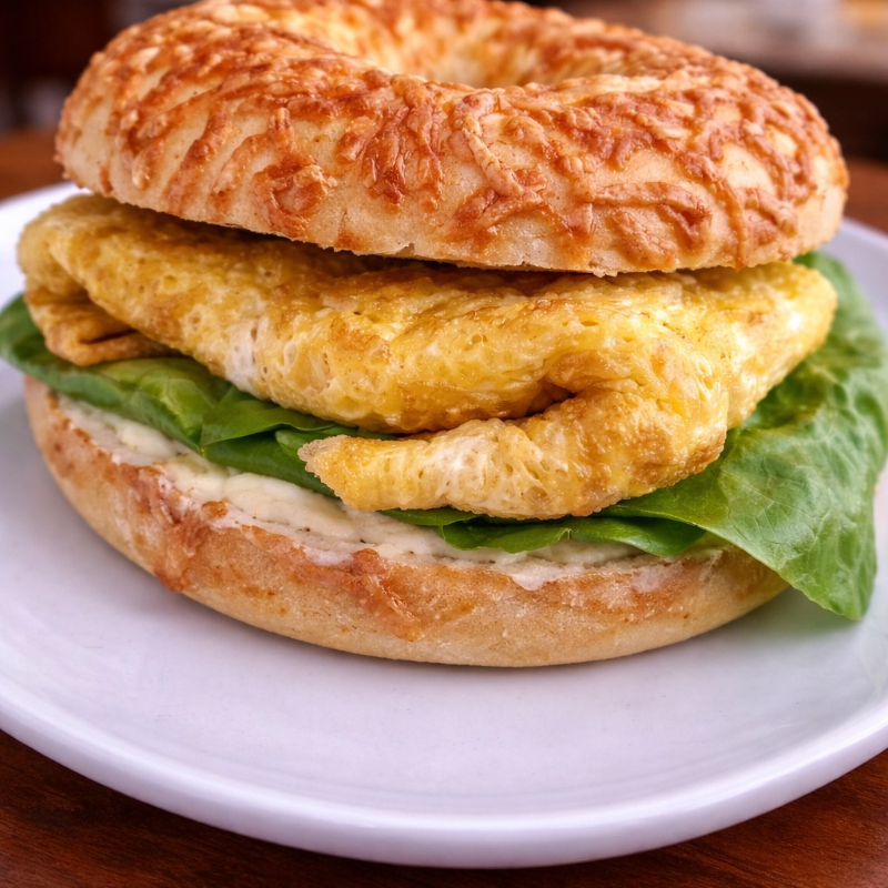Bagel Omelette
