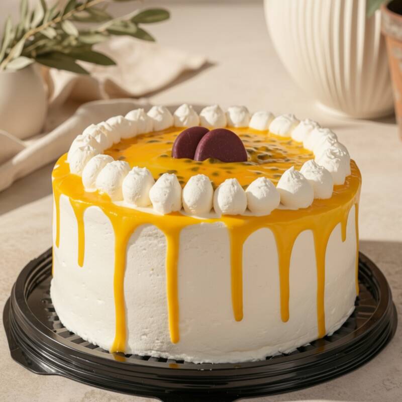 Torta Muselina de Maracuya