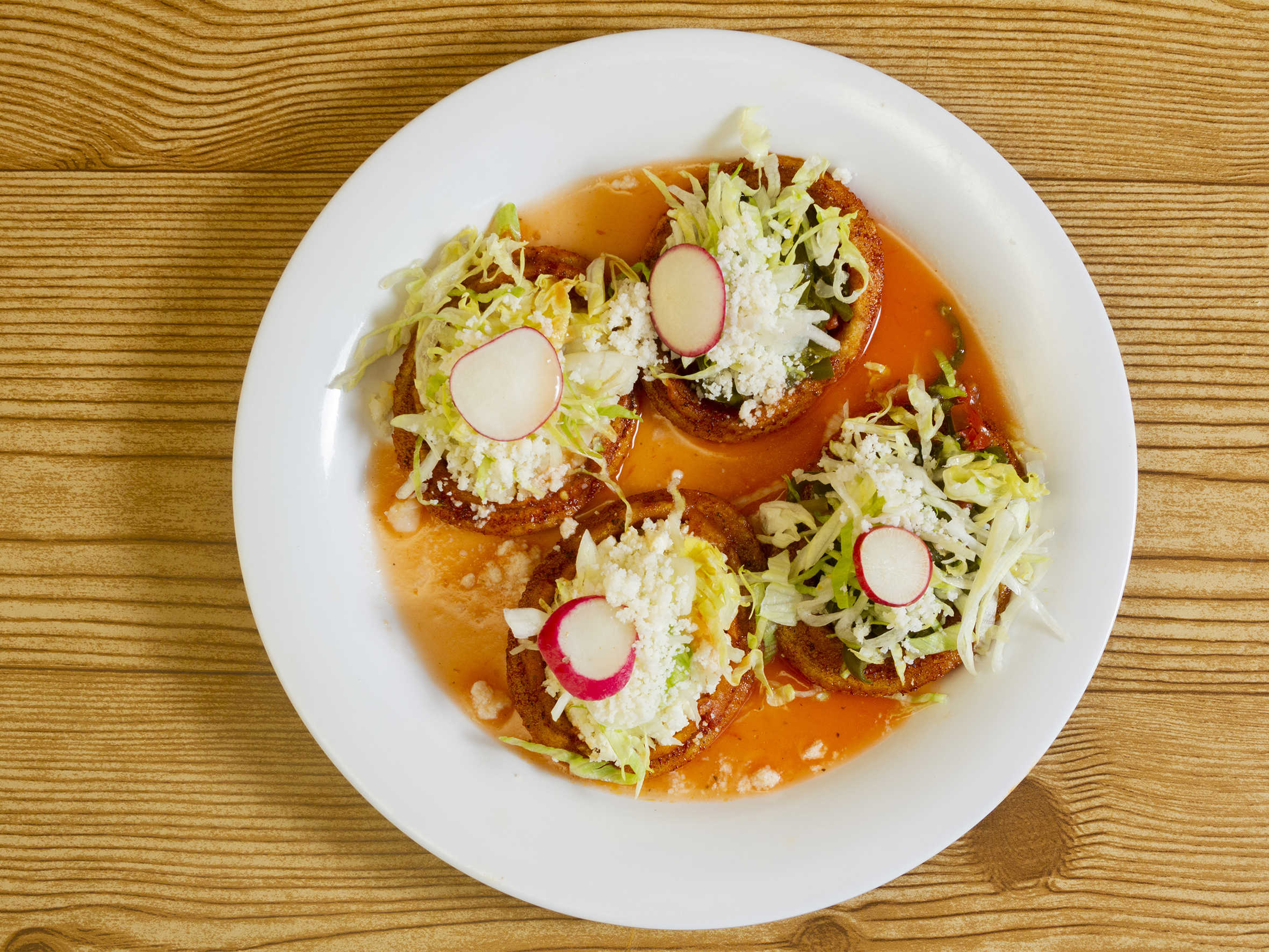 Sopes de Pollo