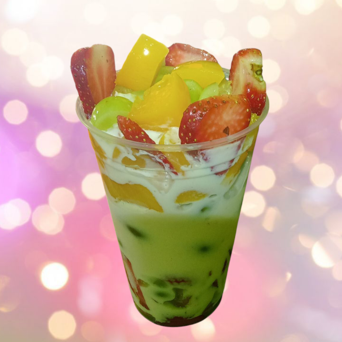 Frutas con crema