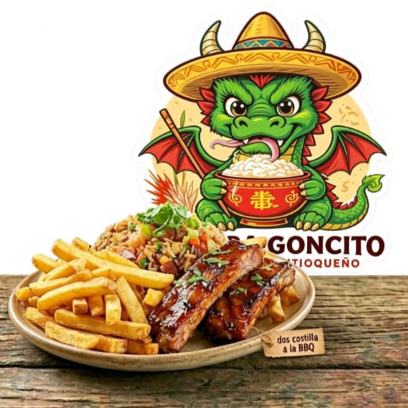 Combo costilla BBQ 2 más papas.