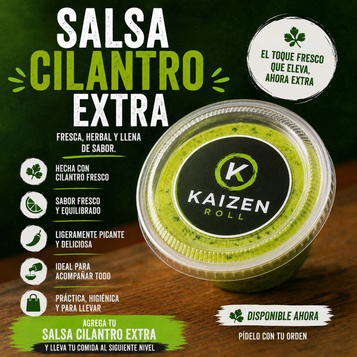 Aderezo Cilantro