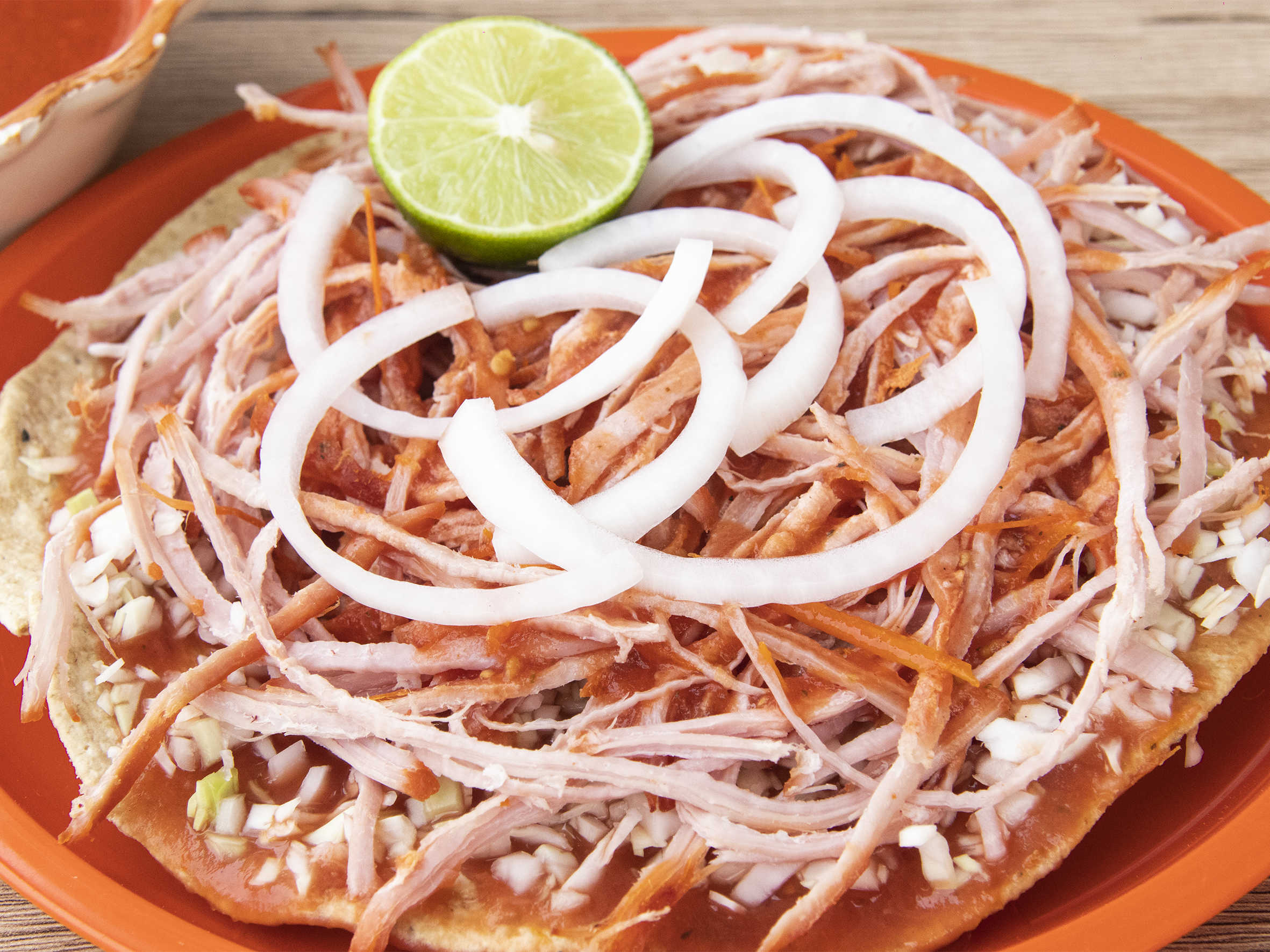 Tostada de Pierna