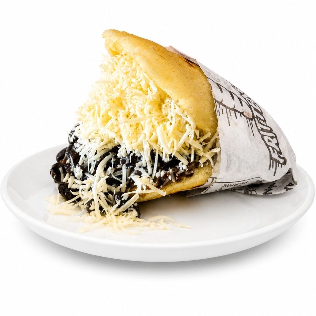 Arepa de Frijoles con Queso