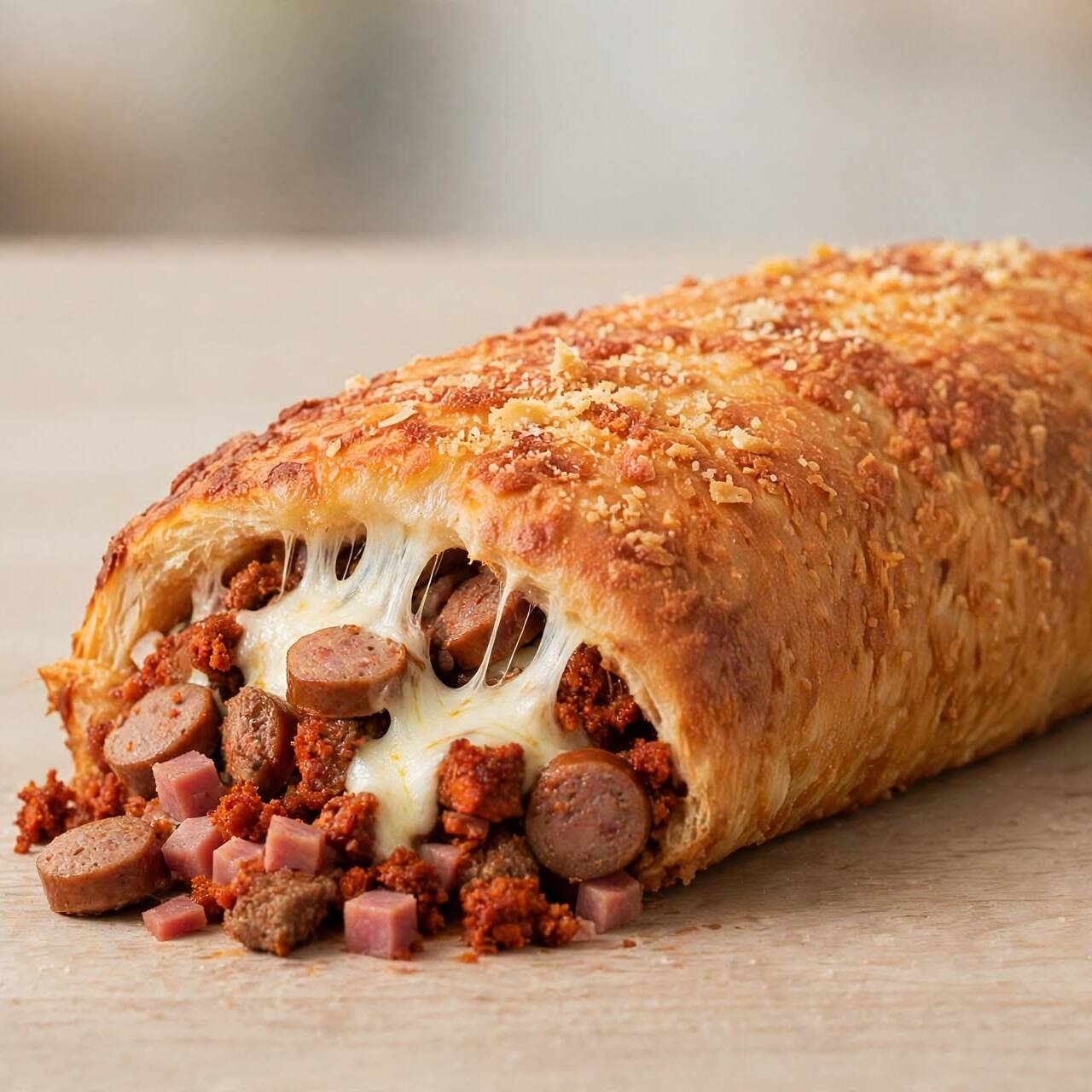 Three Meat Bake