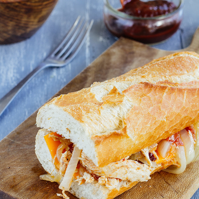 Pepito de Pollo Grill con Queso