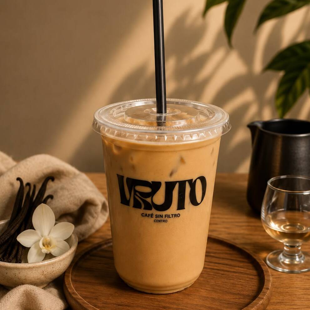 Latte Vainilla Helado 16 Oz.