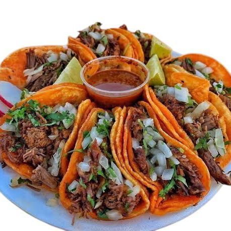 3 tacos de birria de res 🐄 + 1 consomé gratis ✨🌟