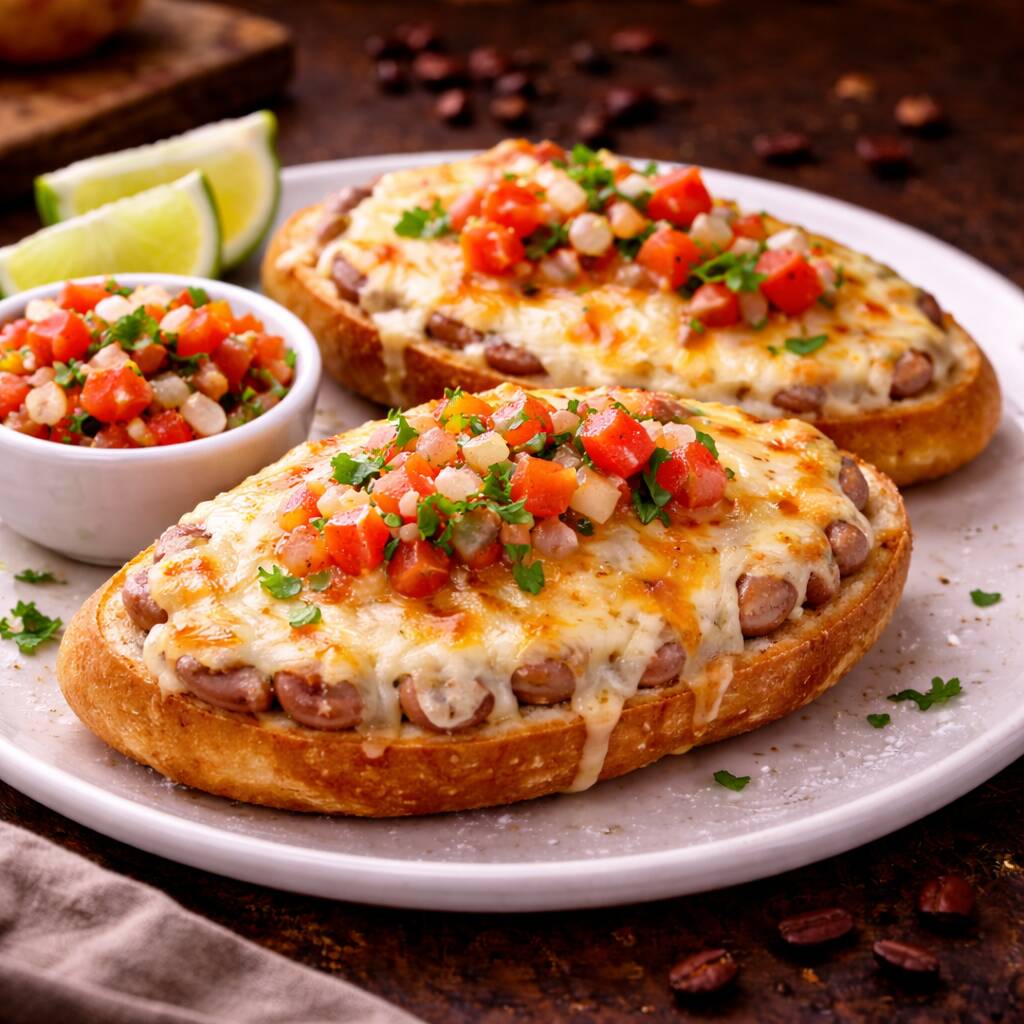 Molletes sencillos