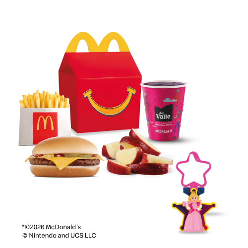 Cajita Feliz Hamburguesa con Queso