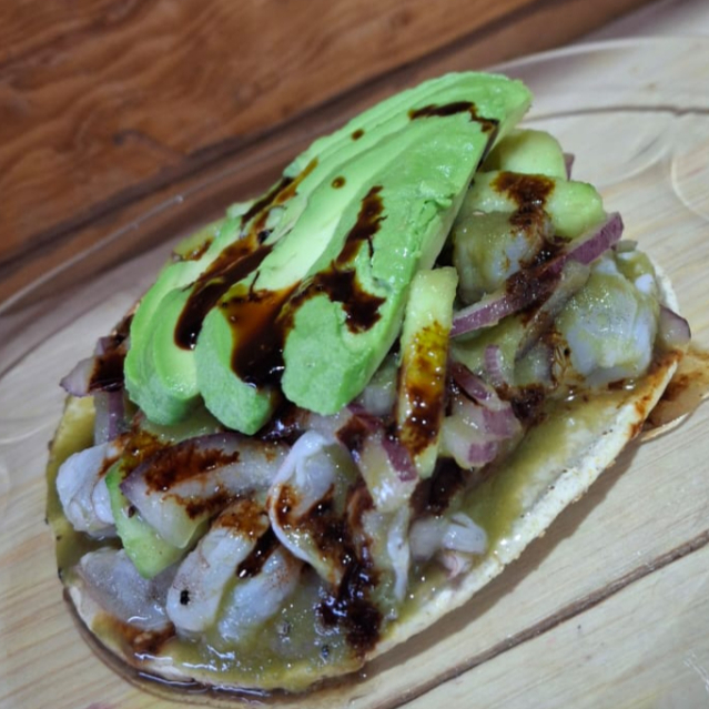 TOSTADA AGUACHILE VERDE
