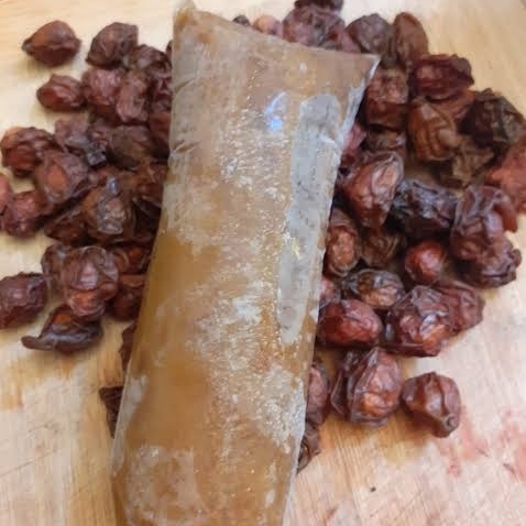 Hielito gourmet de sabor ciruela natural