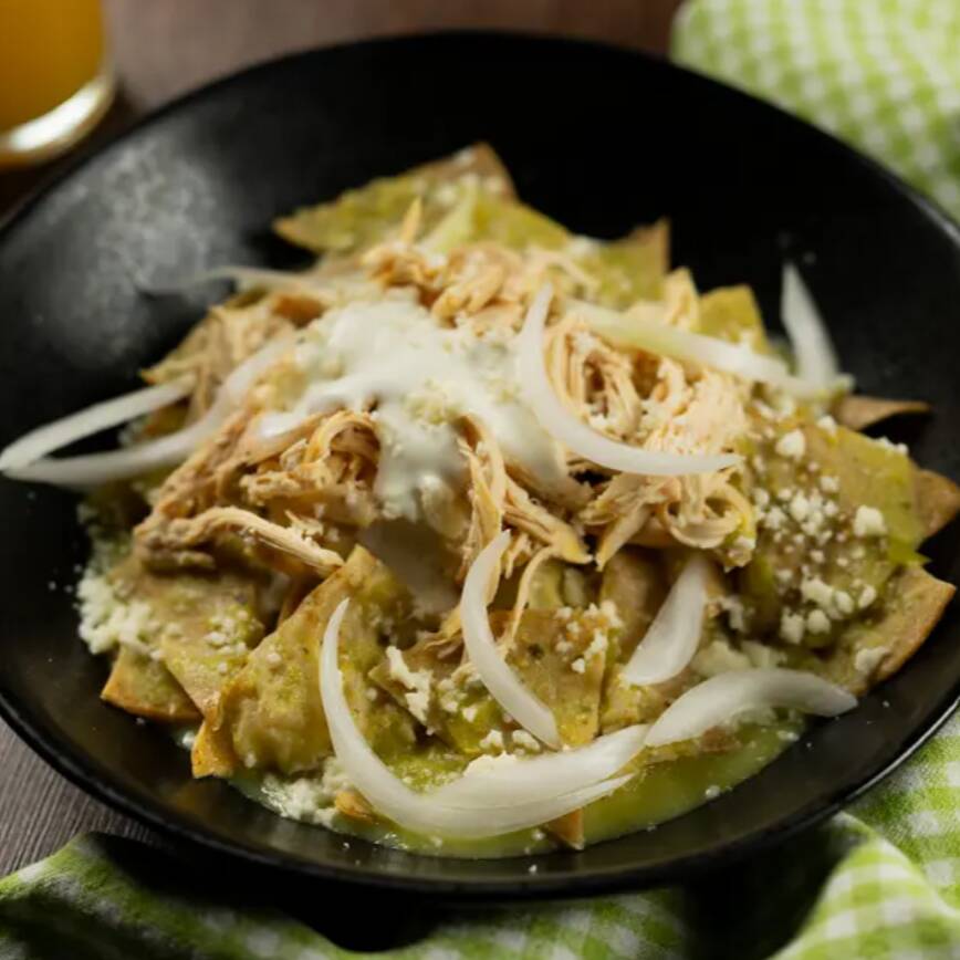 Chilaquiles Verdes Sencillos