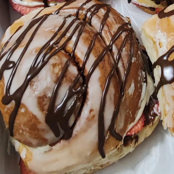 Rol relleno de Philadelphia