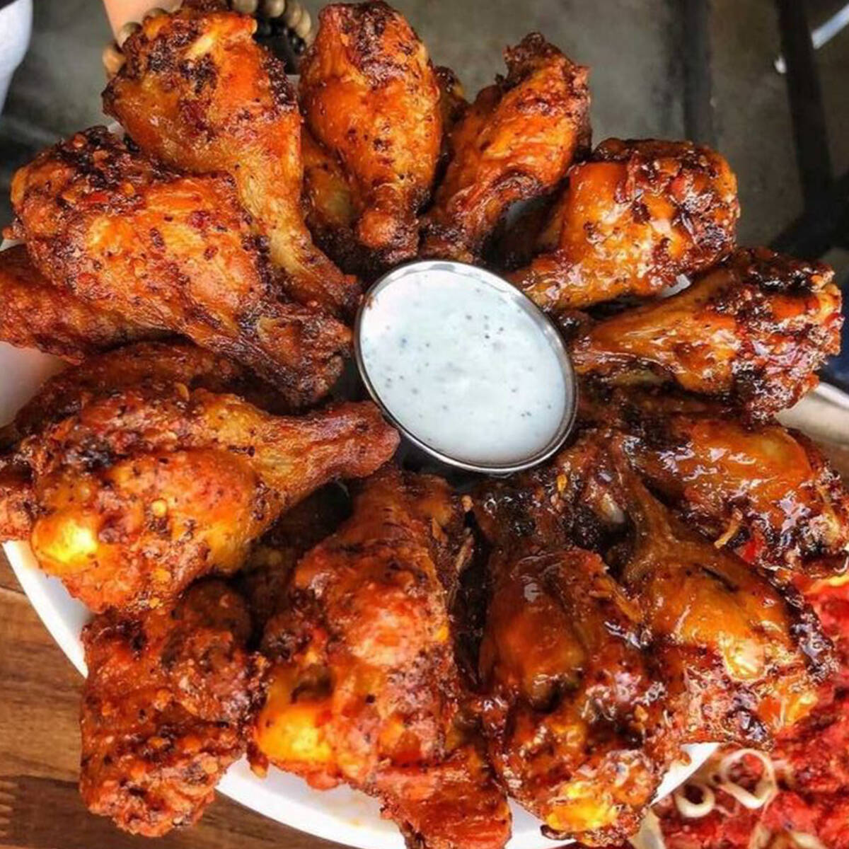 ALITAS BBQ 10 PIEZAS