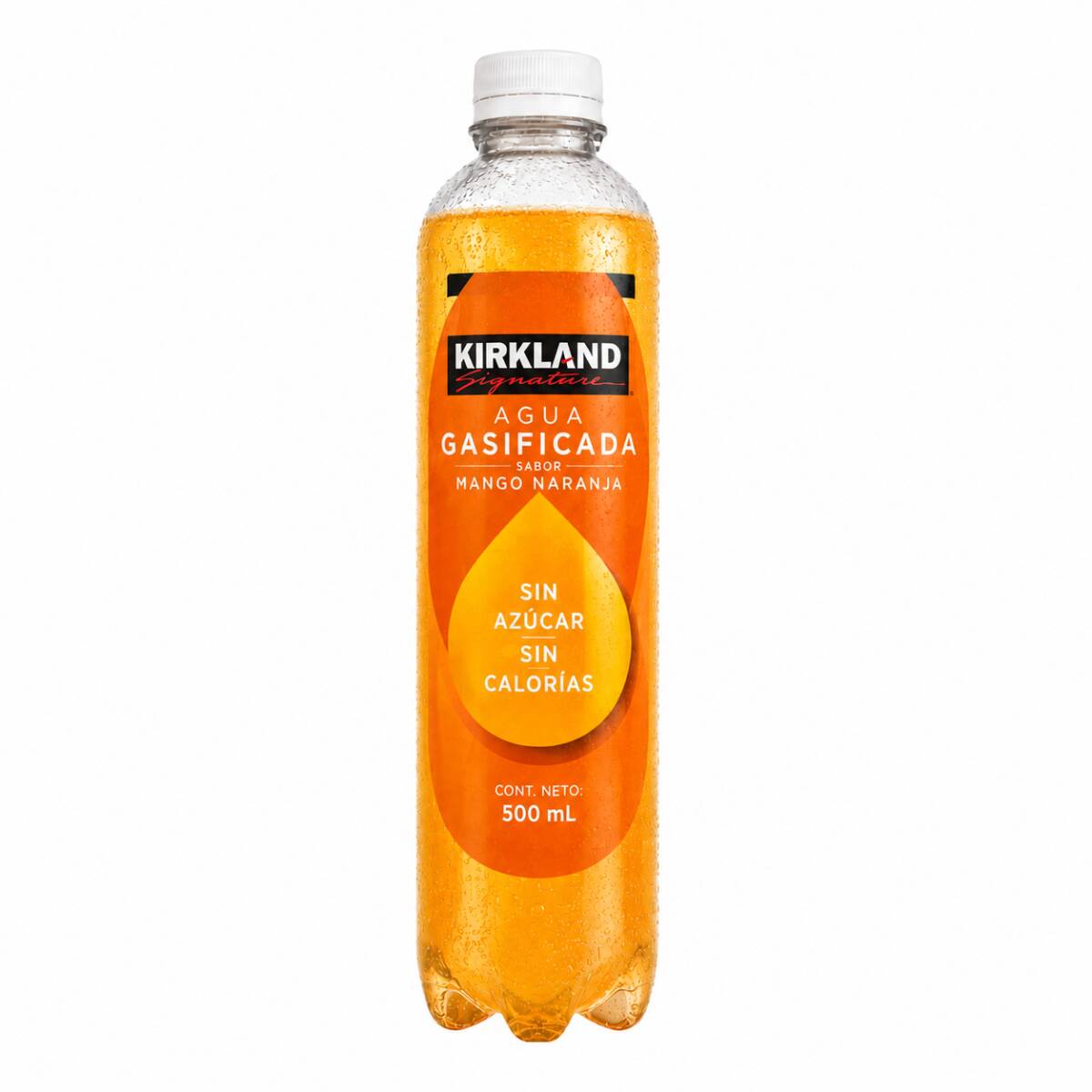 AGUA GASIFICADA SABOR MANGO NARANJA 503ML