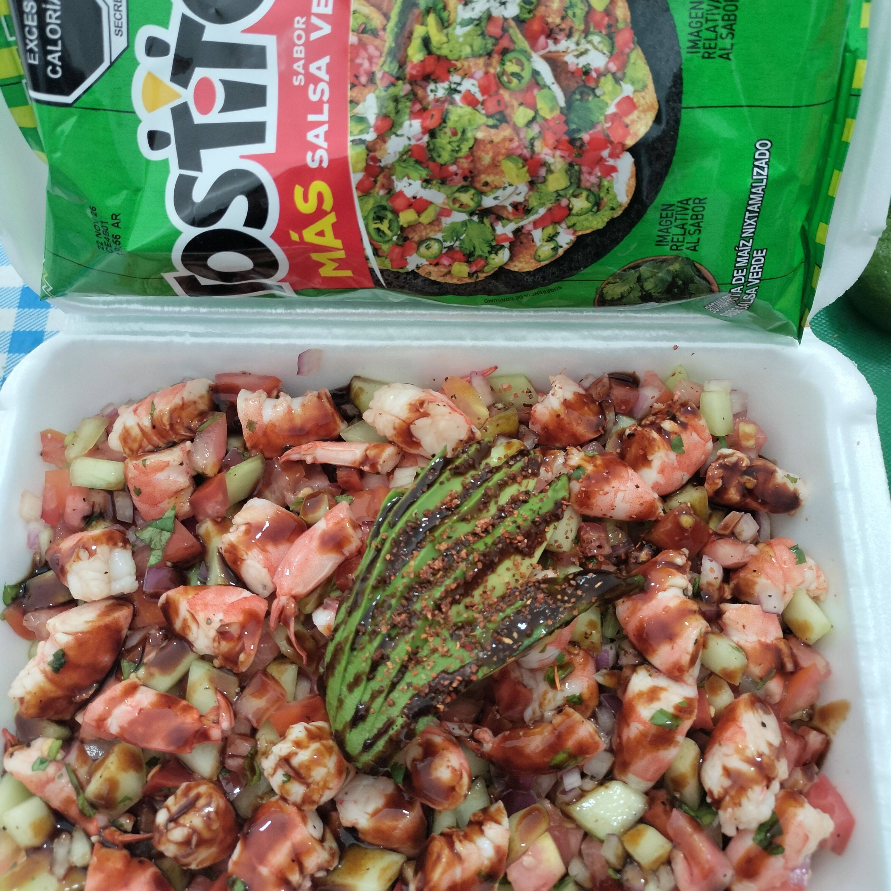Tosti Camarón Cocido