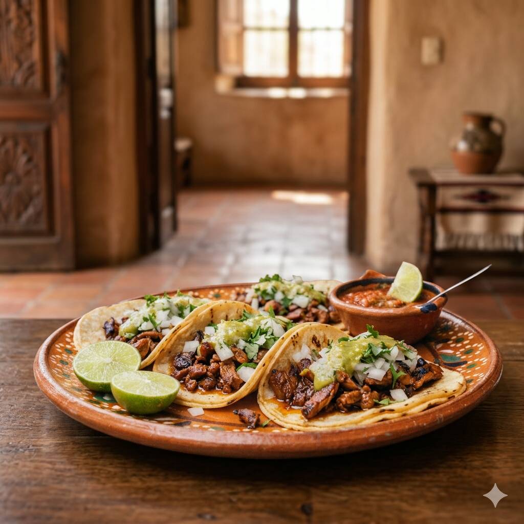 Taco De Adobada.
