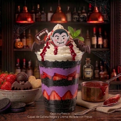 Vaso Gótico de Fresas
