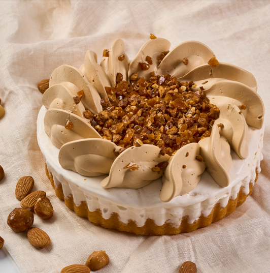 Torta Helada Nueces Crocantes
