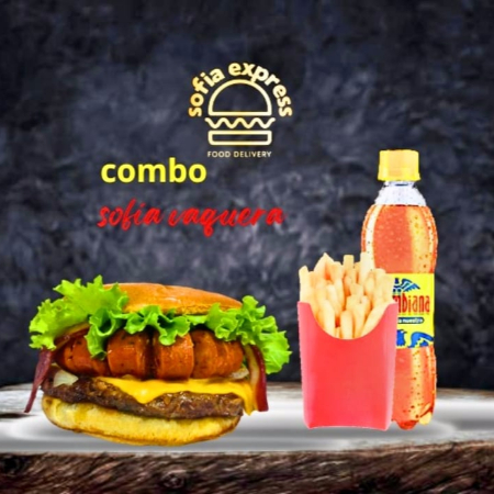 Combo hamburguesa Sofia Vaquera