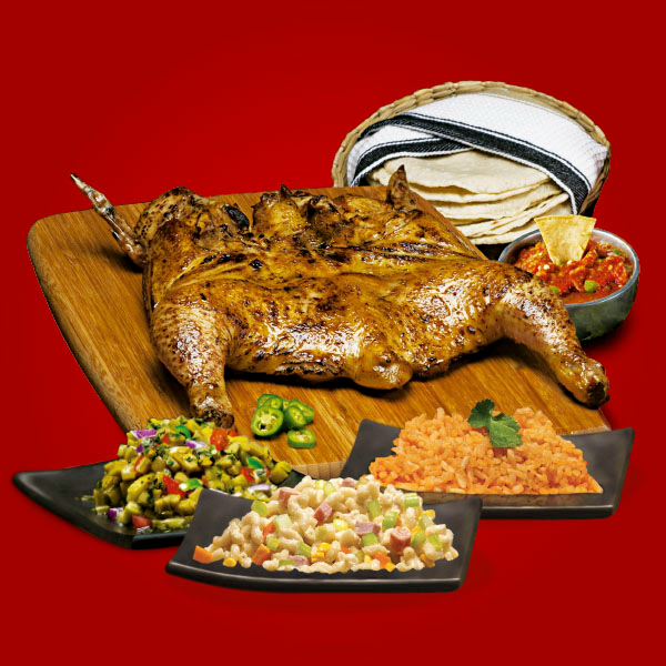 Combo 3 (1 Pollo Gde + 3 Compl)