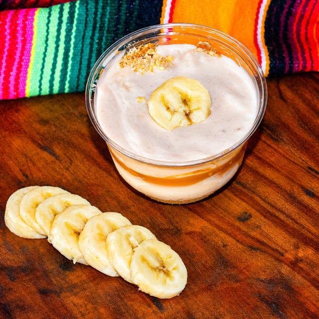 POSTRE PLATANO