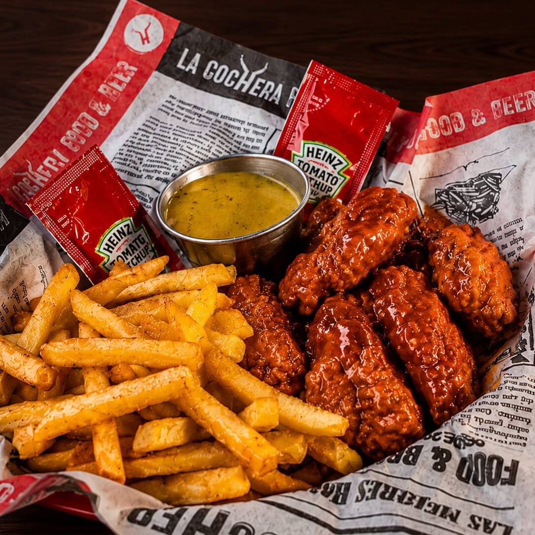 Boneless de Pollo PROM, con papas gratis