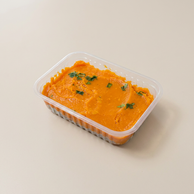 Delicioso escondidinho de abóbora com carne ou frango. Marmitas- média (200g) - grande (400g). Refeição saudável, saborosa, prática e nutritiva! . Observações: -Marmitas congeladas, aquecimento no microondas, forno ou banho maria. -Taxa de R$ 2,00 por cada marmita de carne bovina.